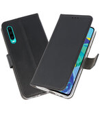 Booktype Wallet Cases Hoesje voor Huawei P30 Zwart