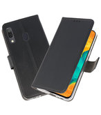 Booktype Wallet Cases Hoesje voor Samsung Galaxy A30 Zwart