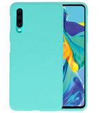 Color TPU Hoesje voor Huawei P30 Turquoise