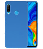 Color TPU Hoesje voor Huawei P30 Lite Navy