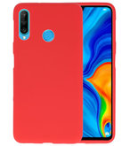 Color TPU Hoesje voor Huawei P30 Lite Rood