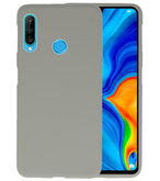 Color TPU Hoesje voor Huawei P30 Lite Grijs