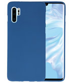 Color TPU Hoesje voor Huawei P30 Pro Navy