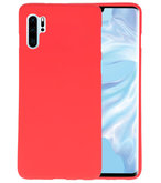 Color TPU Hoesje voor Huawei P30 Pro Rood