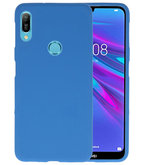 Color TPU Hoesje voor Huawei Y6 (Prime) 2019 Navy