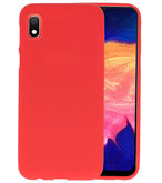 Color TPU Hoesje voor Samsung Galaxy A10 Rood