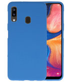 Color TPU Hoesje voor Samsung Galaxy A20 Navy