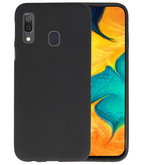 Color TPU Hoesje voor Samsung Galaxy A30 Zwart
