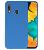 Color TPU Hoesje voor Samsung Galaxy A30 Navy