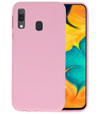 Color TPU Hoesje voor Samsung Galaxy A30 Roze