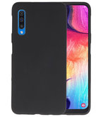 Color TPU Hoesje voor Samsung Galaxy A50 Zwart
