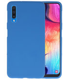 Color TPU Hoesje voor Samsung Galaxy A50 Navy