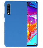 Color TPU Hoesje voor Samsung Galaxy A70 Navy