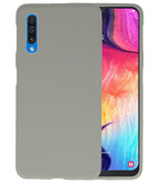 Color TPU Hoesje voor Samsung Galaxy A50 Grijs