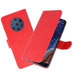 Bookstyle Wallet Cases Hoesje voor Nokia 9 PureView Rood
