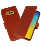 Rico Vitello Bruin Echt Leder Hoesje voor Samsung Galaxy 10e