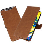 Bookstyle Wallet Cases Hoesje voor Samsung Galaxy A80 / A90 Bruin