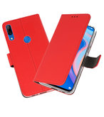 Wallet Cases Hoesje voor Huawei P Smart Z Rood