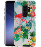 Flamingo Design Hardcase Backcover voor Samsung Galaxy S9 Plus