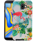 Flamingo Design Hardcase Backcover voor Samsung Galaxy J6 Plus