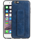 Grip Stand Hardcase Backcover voor iPhone 6 Plus Blauw