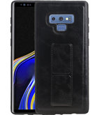Grip Stand Hardcase Backcover voor Samsung Galaxy Note 9 Zwart