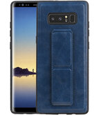 Grip Stand Hardcase Backcover voor Samsung Galaxy Note 8 Blauw