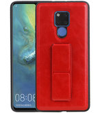 Grip Stand Hardcase Backcover voor Huawei Mate 20 X Rood