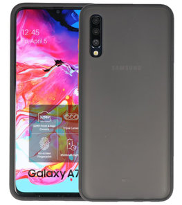 Kleurcombinatie Hard Case voor Samsung Galaxy A70 Zwart