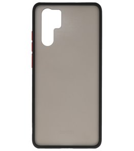 Kleurcombinatie Hard Case voor Huawei P30 Pro Zwart