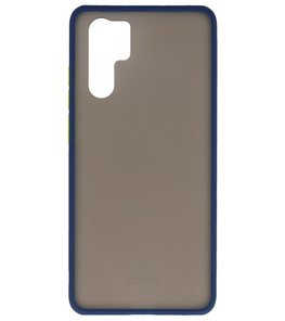 Kleurcombinatie Hard Case voor Huawei P30 Pro Blauw