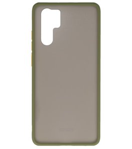 Kleurcombinatie Hard Case voor Huawei P30 Pro Groen
