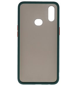 Kleurcombinatie Hard Case voor Samsung Galaxy A10s Donker Groen