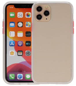 Kleurcombinatie Hard Case voor iPhone 11 Pro Transparant Kleurcombinatie Hard Case voor iPhone 11 Pro Transparant