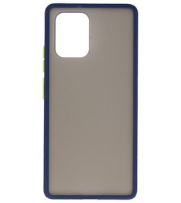 Kleurcombinatie Hard Case voor Samsung Galaxy S10 Lite Blauw