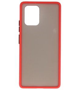 Kleurcombinatie Hard Case voor Samsung Galaxy S10 Lite Rood