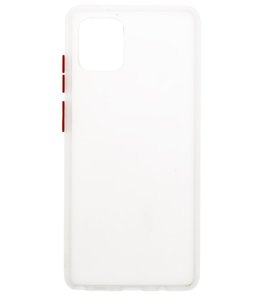 Kleurcombinatie Hard Case voor Samsung Galaxy A91 Transparant