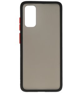 Kleurcombinatie Hard Case voor Samsung Galaxy S20 Zwart Kleurcombinatie Hard Case voor Samsung Galaxy S20 Zwart