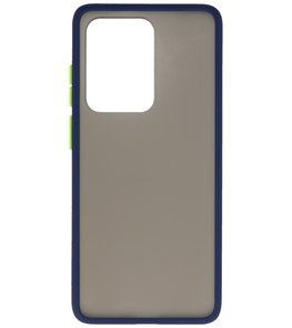 Kleurcombinatie Hard Case voor Samsung Galaxy S20 Ultra Blauw