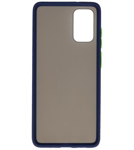 Kleurcombinatie Hard Case voor Samsung Galaxy S20 Plus Blauw Kleurcombinatie Hard Case voor Samsung Galaxy S20 Plus Blauw