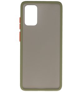 Kleurcombinatie Hard Case voor Samsung Galaxy S20 Plus Groen Kleurcombinatie Hard Case voor Samsung Galaxy S20 Plus Groen