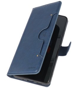 Luxe Portemonnee Hoesje voor Samsung Galaxy S20 Plus Navy Luxe Portemonnee Hoesje voor Samsung Galaxy S20 Plus Navy