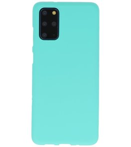 Color Telefoonhoesje voor Samsung Galaxy S20 Plus Turquoise Color Telefoonhoesje voor Samsung Galaxy S20 Plus Turquoise