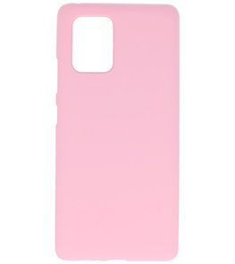 Color Telefoonhoesje voor Samsung Galaxy S10 Lite Roze