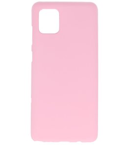 Color Telefoonhoesje voor Samsung Galaxy Note 10 Lite Roze Color Telefoonhoesje voor Samsung Galaxy Note 10 Lite Roze