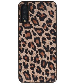 Bestcases Luipaard Leer Back Cover Telefoonhoesje Samsung Galaxy A70
