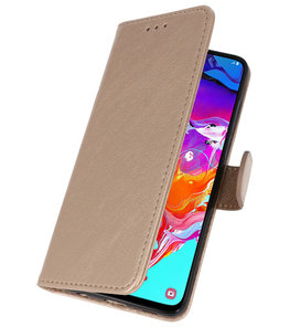 Booktype Wallet Cases voor de Samsung Galaxy S20 Ultra Goud