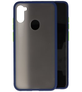 Bestcases Hard Case Telefoonhoesje Samsung Galaxy A11 - Blauw