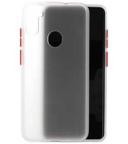 Bestcases Hard Case Telefoonhoesje Samsung Galaxy A11 - Transparant