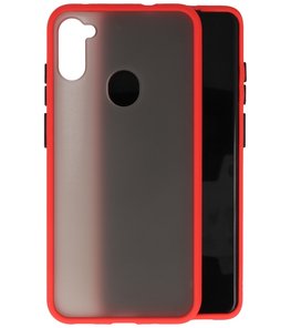 Bestcases Hard Case Telefoonhoesje Samsung Galaxy A11 - Rood